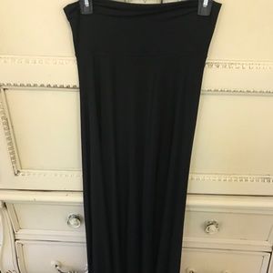 Black Rachel Pally Long Full Skirt Good Condition